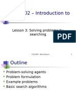 CSC3402 Lecture3 Search As Problem Solving