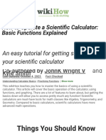 Scientific Calculator Guide