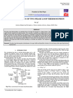 Hydrodynamics of Two-Phase Loop Thermosyphon