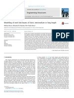 Modelling of Steel Link Beams of Short-Intermediate or Long Length