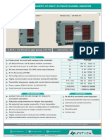 FLP Multi Channel Indicator UT-30XX F Datasheet