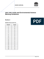 2021 HSC Earth and Environmental Science MG