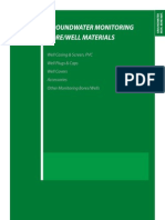 1 Groundwater Monitoring Bore Materials