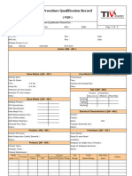 Procedure Qualification Record No.: Report No.: Rev.: Date