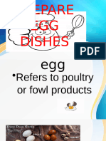 10. Prepare Egg Dishes