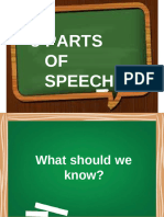 8 Parts of Speech Eng8