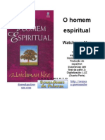 Watchman Nee - O Homem Espiritual