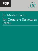 (CONTENTS) Fib Model Code For Concrete Structures 2020 - Ernst & Sohn (2023)