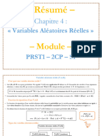 PRST1 - Variables Aléatoires Réelles