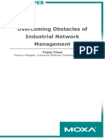 Moxa White Paper - Overcoming Obstacles of Industrial Network Management