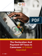 The Declaration and Payment of Taxes in Cameroon A Critical Appraisal DBI 4 May 2021 2