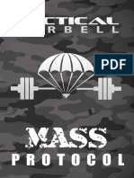 Tactical Barbell Mass Protocol - K Black