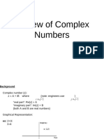 Lecture 1-Review of Complex Numbers