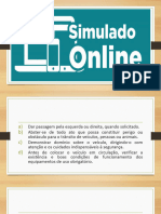 3º Simulado - de Legislação de Trânsito - Vias e Normas de Circulação