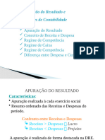 AULA 05 Contabilidade - Apuração Do Resultado e Regimes de Contabilidade