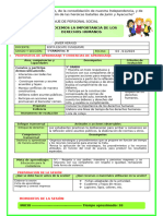 SES-lunes PS-CONOCEREMOS LA IMPORTANCIA DE LOS DERECHOS HUMANOS