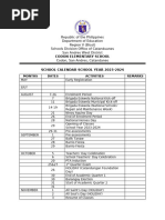 School Calendar 2023-2024