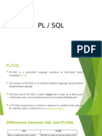 PL SQL