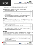 Ficha Formativa - Estilos - Comunicacionais