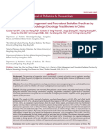 A Survey of Pain Management and Procedural Sedation Practices by Pediatric Hematologyoncology Practitioners in China