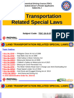 TDC15S07 (Other Related Special Laws)