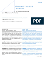 fx extremité distal du radius