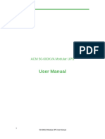 ACM 50-600KVA Modular UPS User Manual V1.3