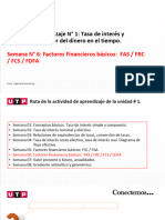 Unidad de Aprendizaje #1: Tasa de Interés y Capitalización, Valor Del Dinero en El Tiempo