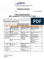 119-Minor Date sheet BBA (1st ,3rd & 5th Sem) (1)