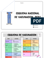 Flashcards Esquema de Vacunacion @nursenotess