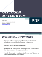 Glycogen Metabolism