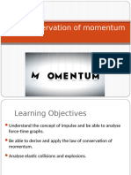 17 Conservation of Momentum