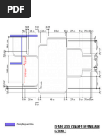 3.2 Denah Sloof Ornamen Depan Kanan Gedung 3