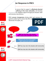 Response System in PRCS (District Level)