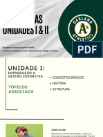 Moneyball Revisão Unidades I E II