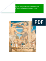 Instant ebooks textbook Reconstructing the Body Classicism Modernism and the First World War Ana Carden-Coyne download all chapters