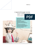 Apprentissage Social de L'enfant