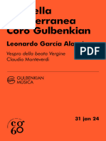 Cappella Mediterranea Coro Gulbenkian: Leonardo García Alarcón