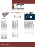 Ace Marine Diesel MAN Technical Data Sheets