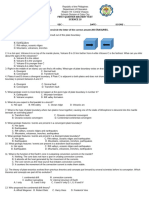 Mastery Test Science 10