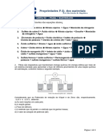 Lista 02 - Propriedades FQ Dos Materiais