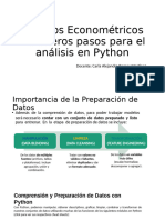 Introducción y Primeros Pasos en Python