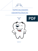 Especialidades Odontológicas