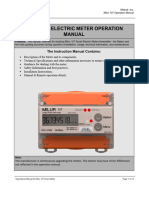 Milur 107 Operation Manual