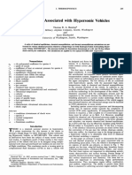 Chemistry Associated With Hypersonic Vehicles