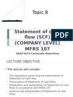 Lecture 8 Company Cash Flows Updated