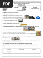 SOP For Earth Pit Testing