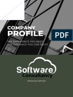 Software Consultancy - Company Profile As of 23 Jul 2024 1