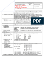 LINEAR EQUATION IN TWO VARIABLES