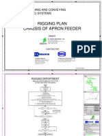 Rigging Plan Chassis of Apron Feeder